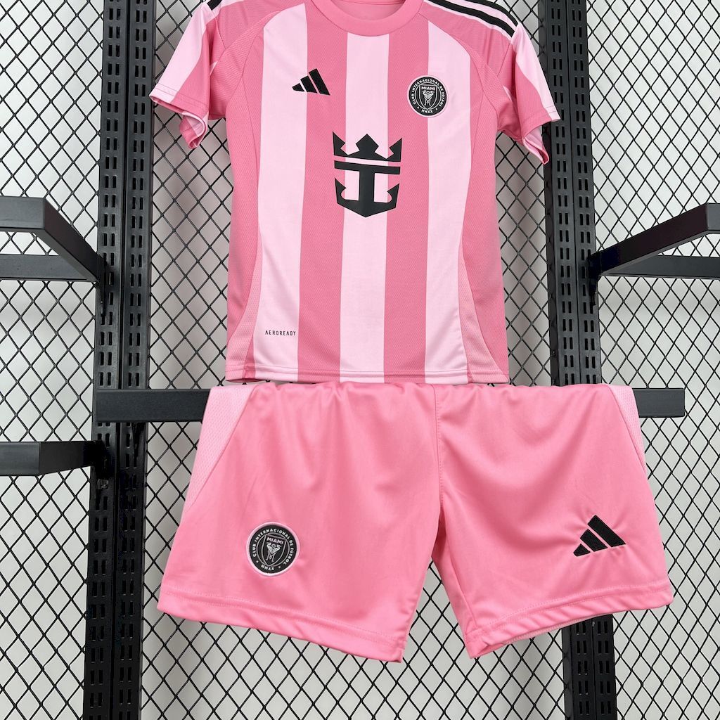 Inter Miami 2025/26 Home Kids Kit5