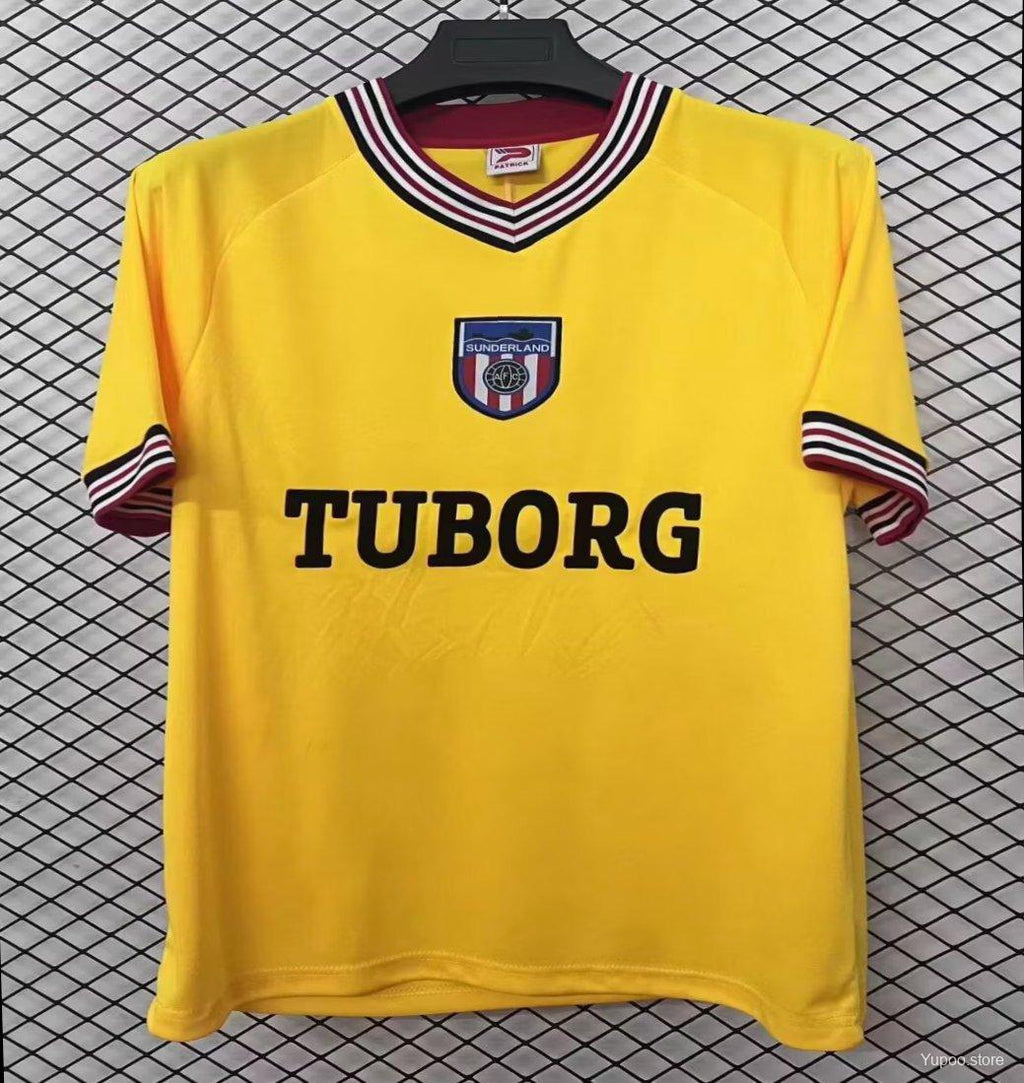 Retro 86/87 Sunderland Patrick Third Yellow Jersey52025-09-23