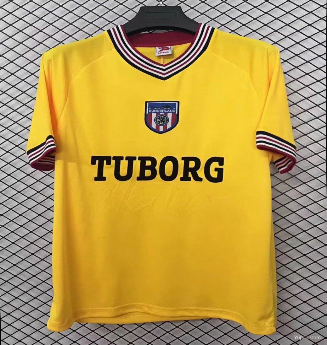 Retro 86/87 Sunderland Patrick Third Yellow Jersey52025-09-23