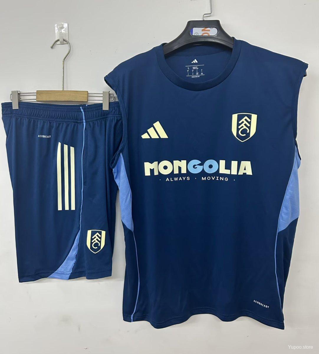 25/26 Fulham Vest Jersey Sapphire+ Shorts22025-09-26
