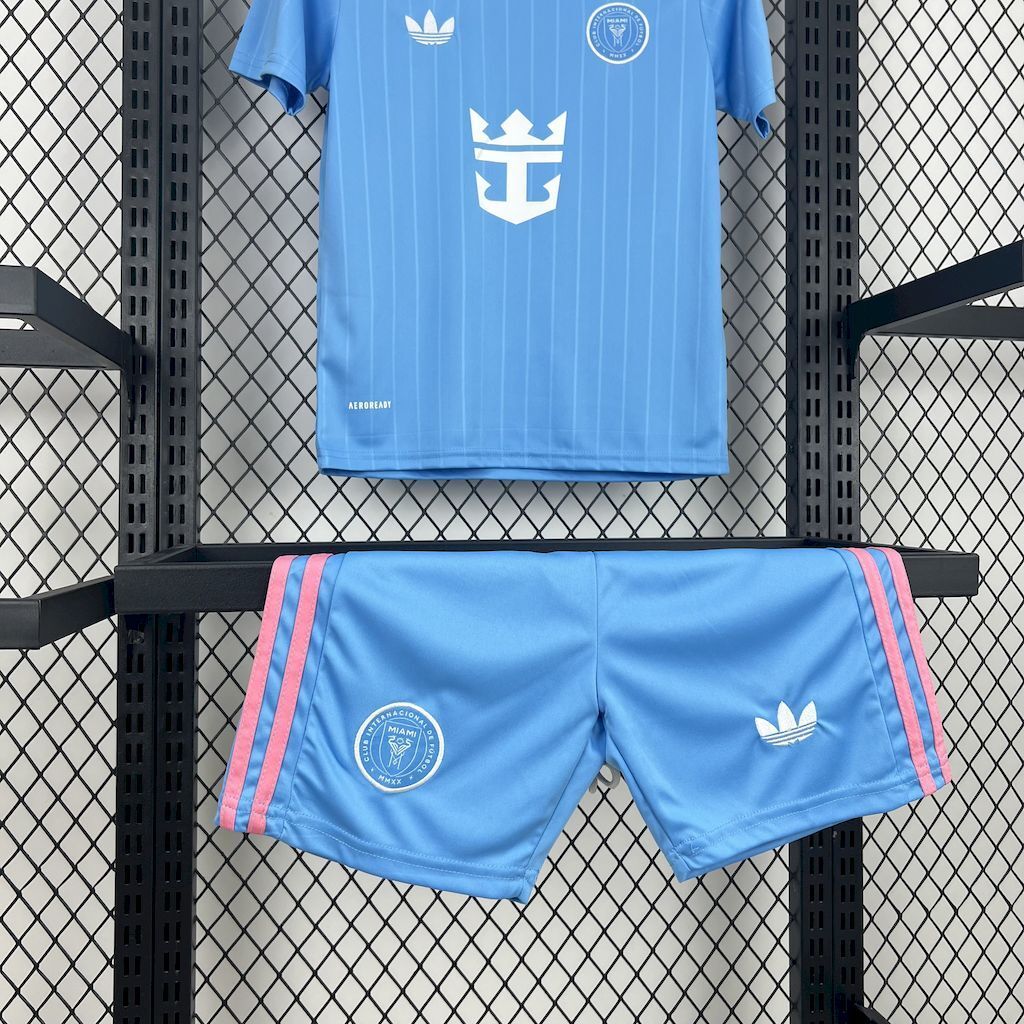Inter Miami 2025/26 Third Kids Kit6