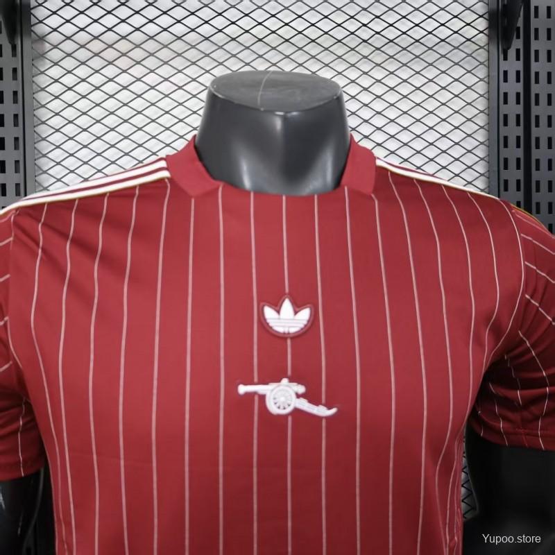 Player Version 25/26 Arsenal Wine Casual Jersey82025-09-21
