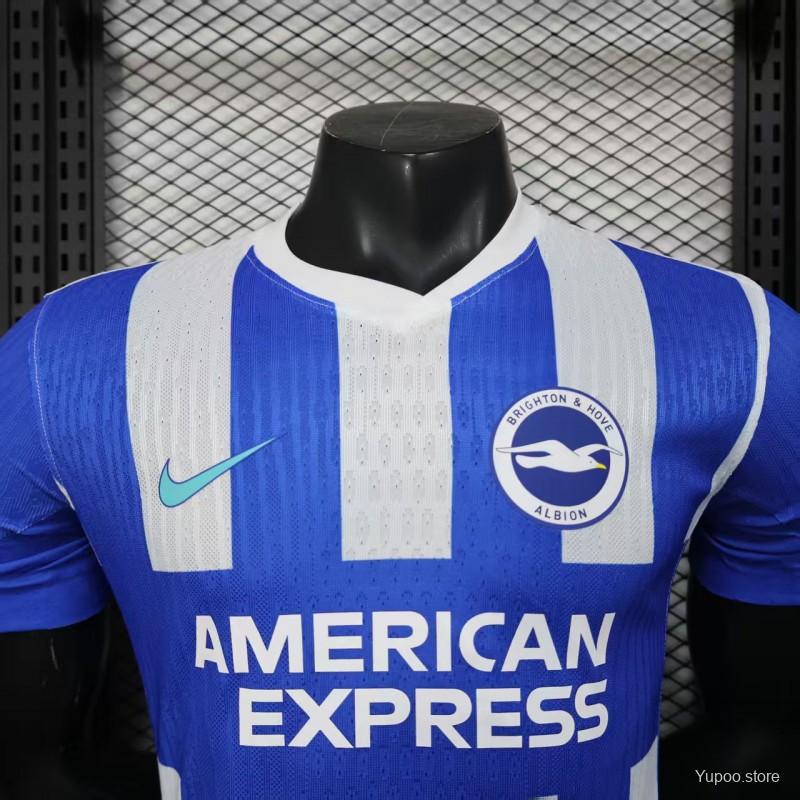Player Version 25/26 Brighton Hove Albion Home Jersey102025-08-03