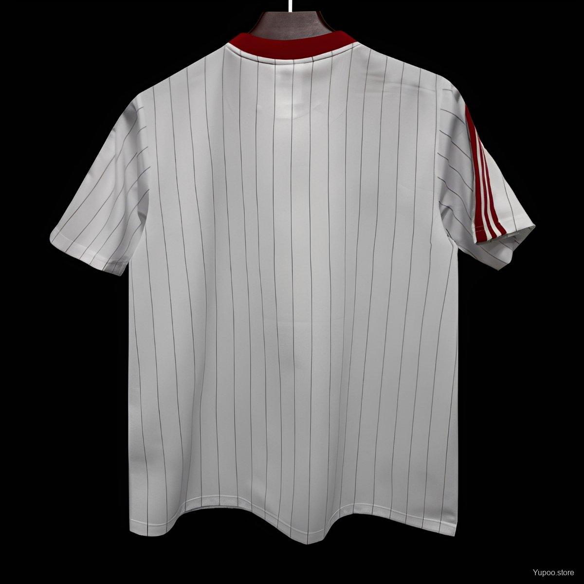25/26 Manchester United Adidas Original Terrace Icons WHITE Jersey22025-10-01