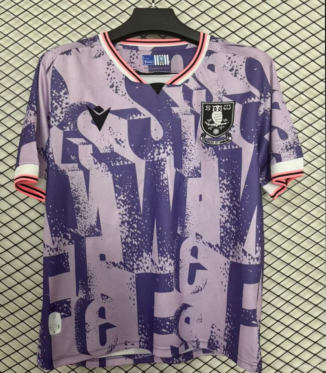 25/26 Sheffield Wednesday Away Purple Jersey42025-08-22