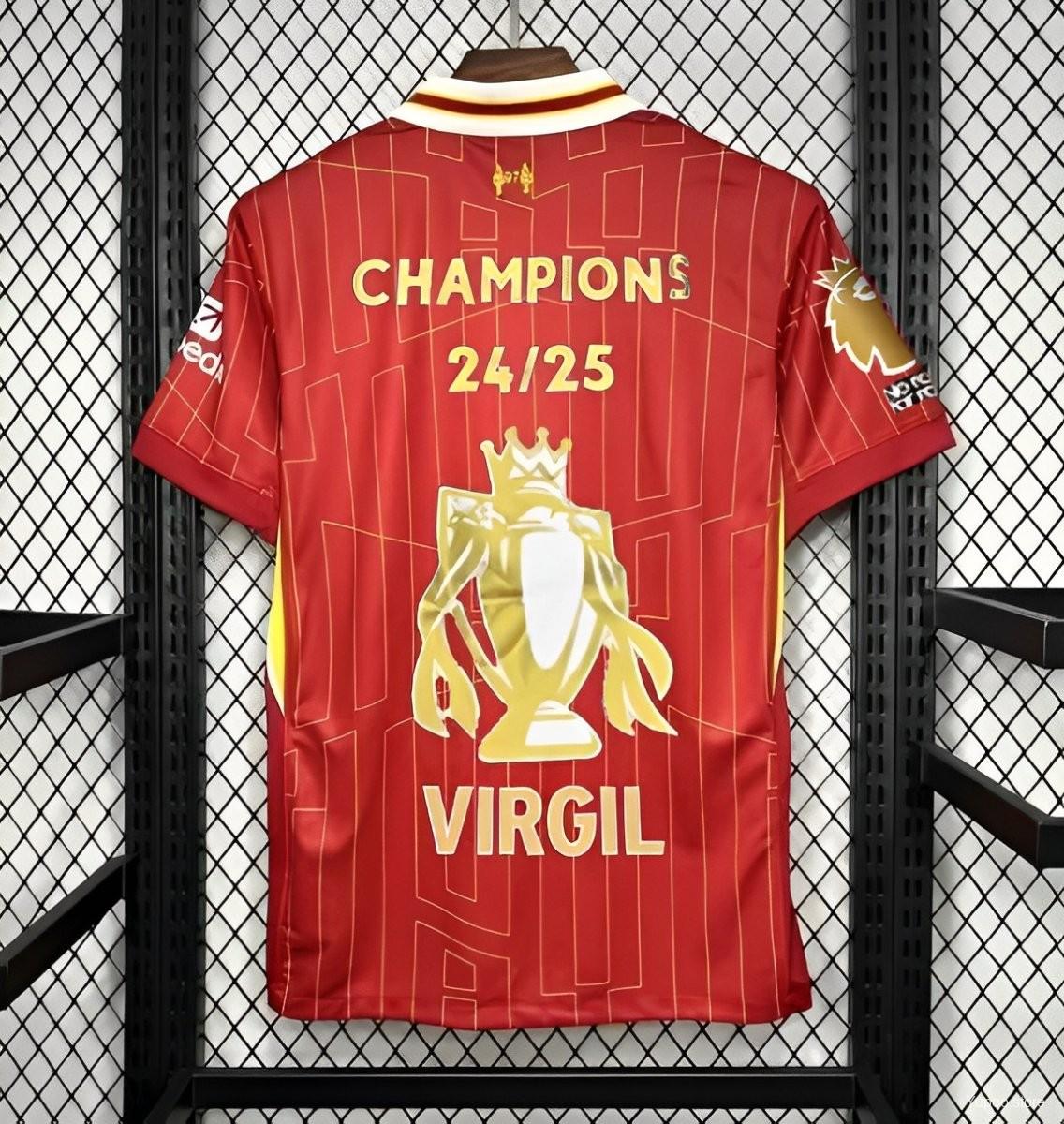 24/25 Liverpool Home Jersey With Champion Printing22025-05-27