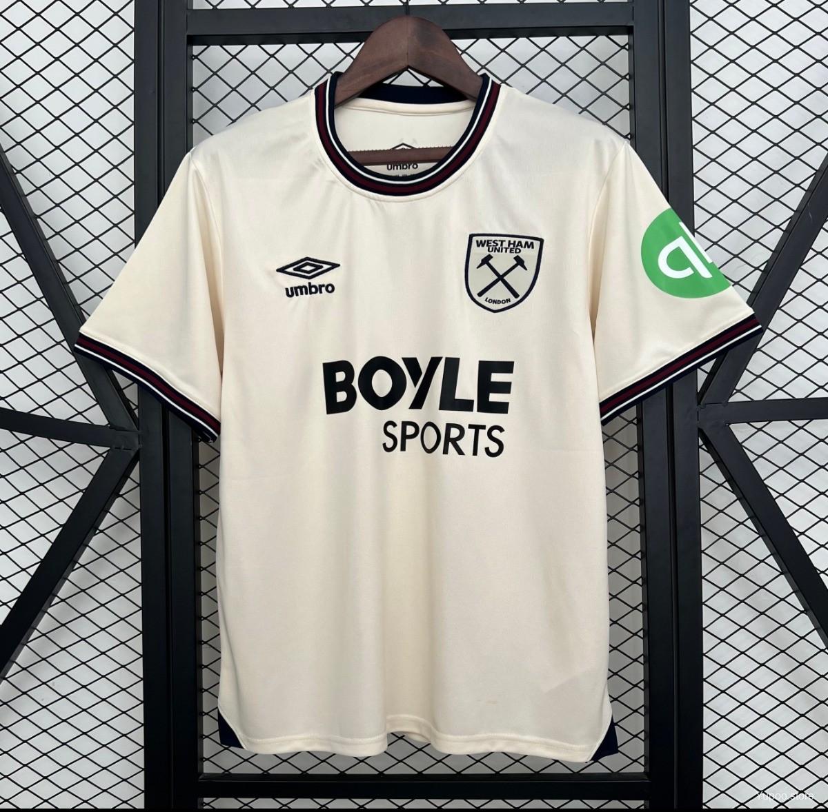25/26 West Ham United Away Jersey82025-09-17
