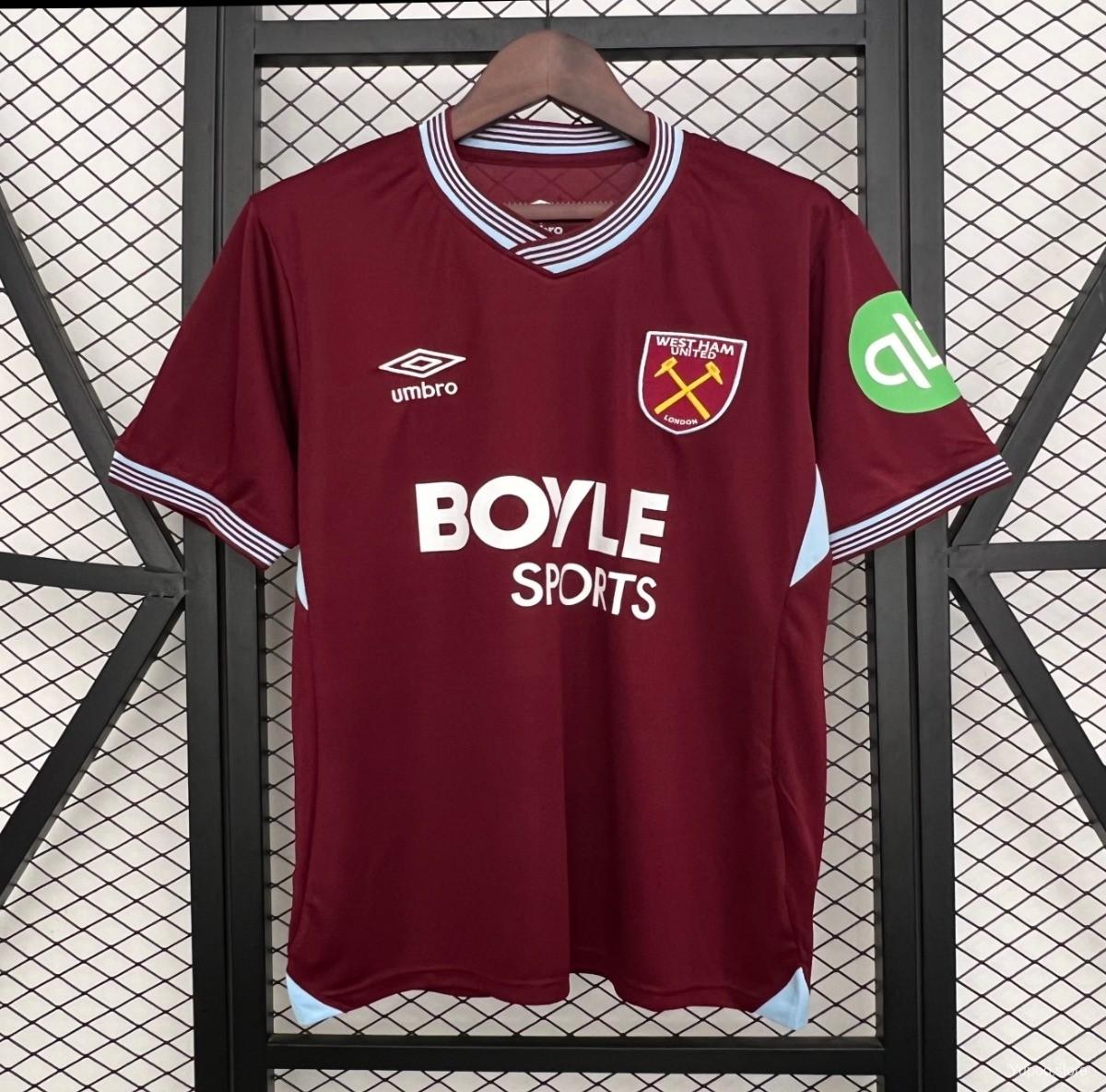 25/26 West Ham United Home Jersey92025-09-17