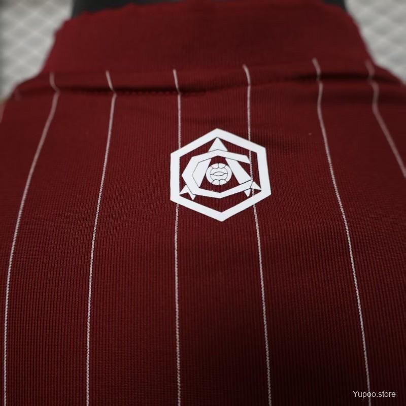 Player Version 25/26 Arsenal Wine Casual Jersey82025-09-21