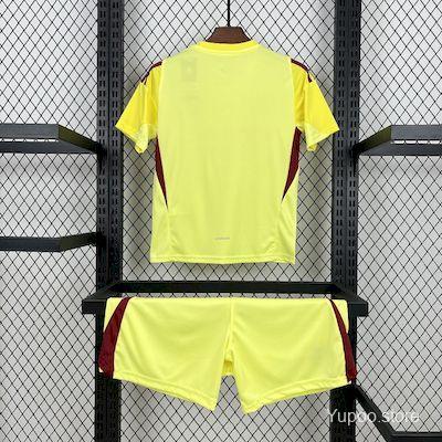 2025/26 Kids Real Madrid Yellow Goalkeeper Kit52025-07-13