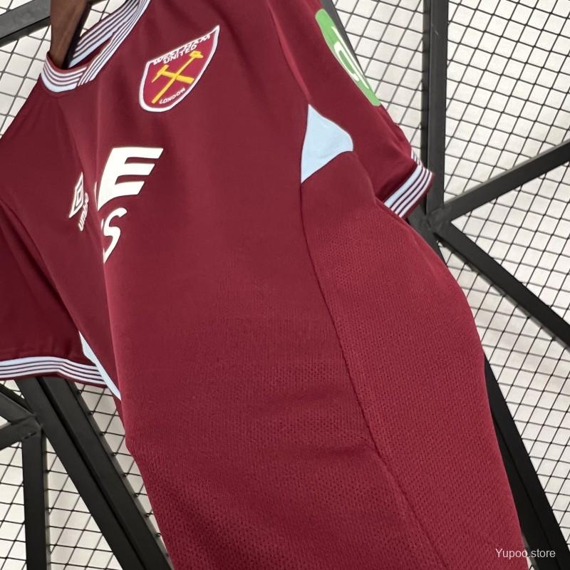 25/26 West Ham United Home Jersey92025-09-17