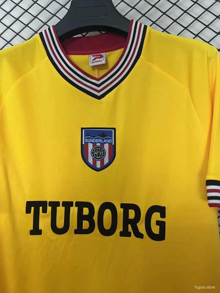 Retro 86/87 Sunderland Patrick Third Yellow Jersey52025-09-23