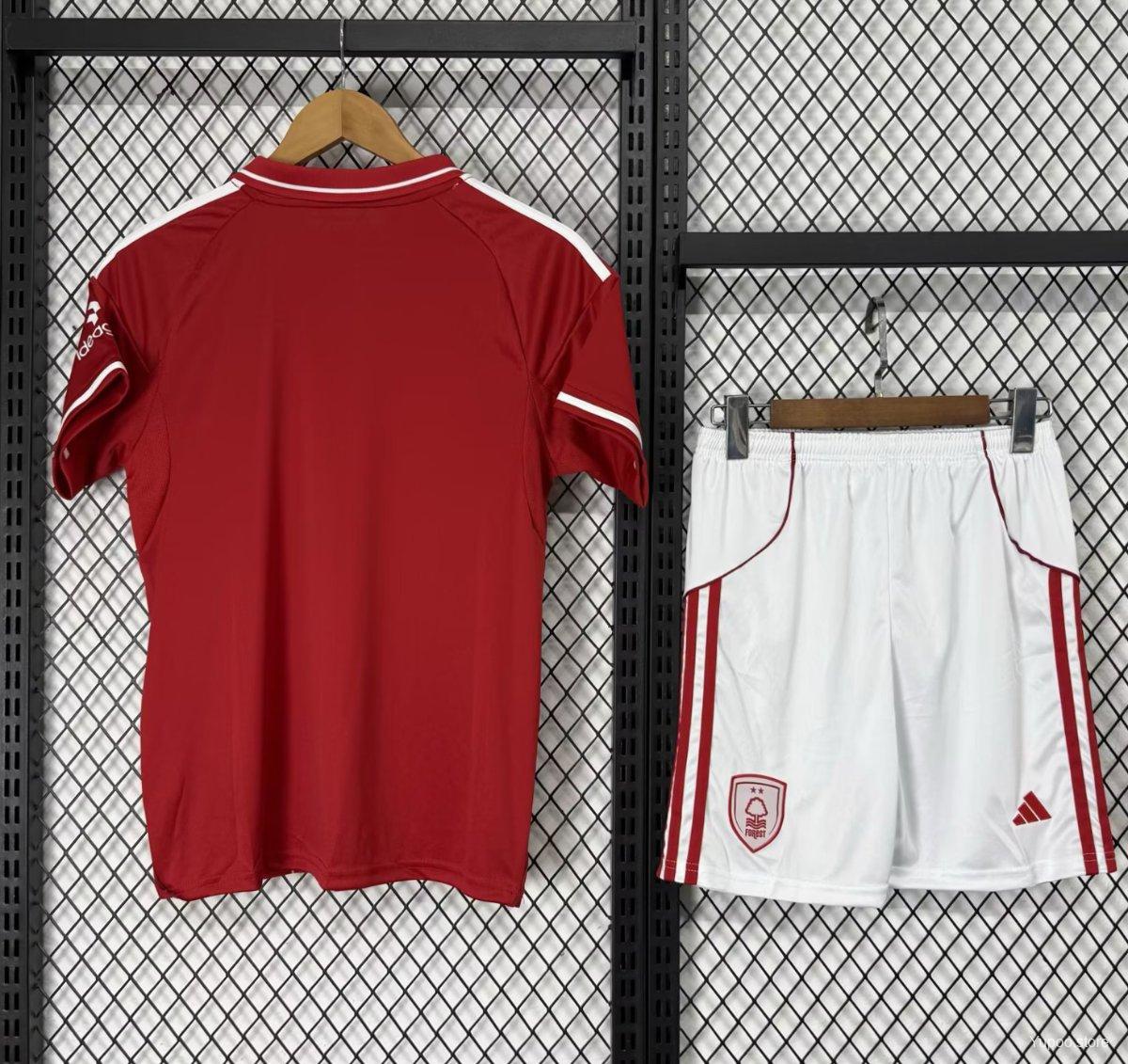 25/26 Kids Nottingham Forest Home Jersey22025-08-12