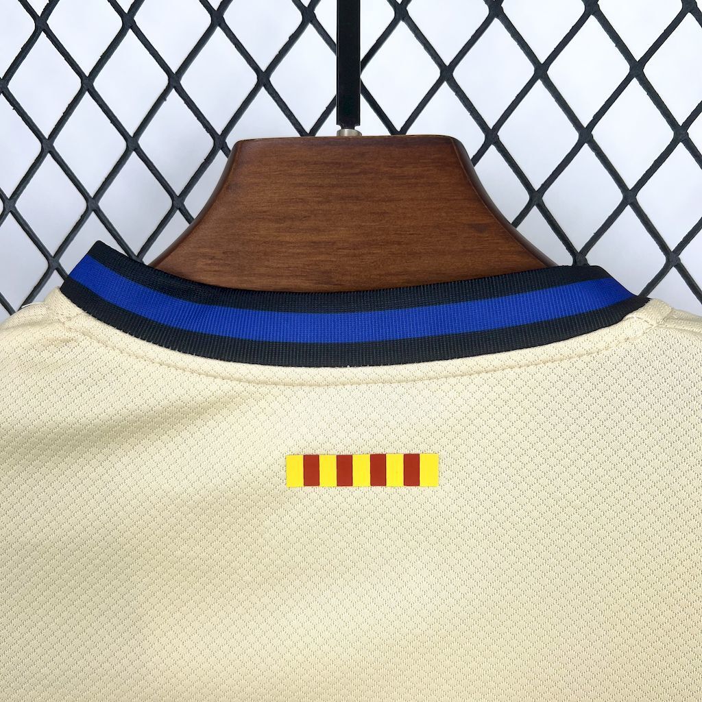 Barcelona 2025/26 Away Kids Kit12