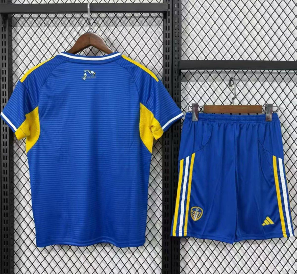 25/26 Kids Leeds United Away Blue Jersey22025-08-12