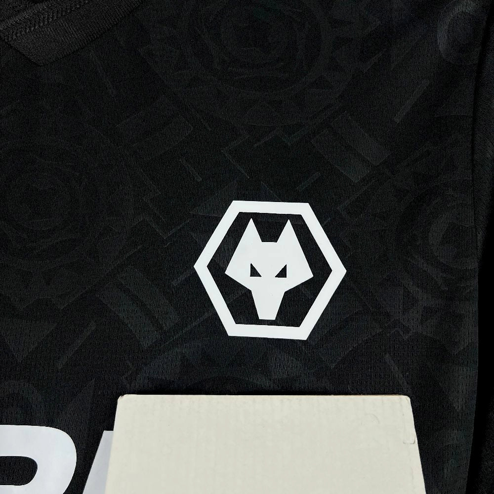 2025/26 Wolverhampton Wanderers Goalkeeper Black Jersey92025-08-30