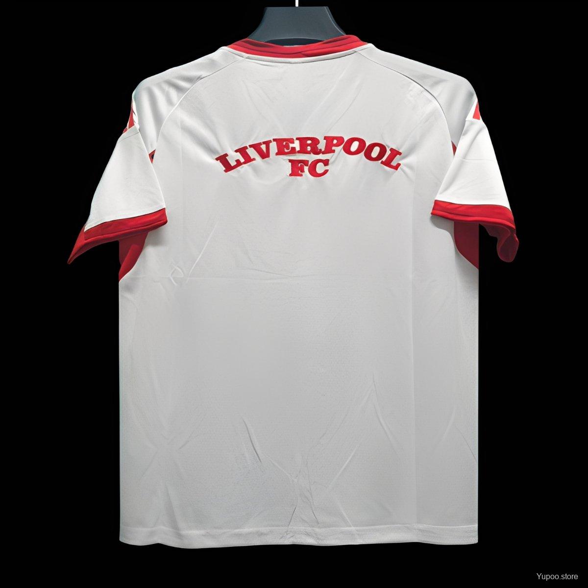 25/26 Liverpool US Pack WHITE Baseball Jersey22025-09-28