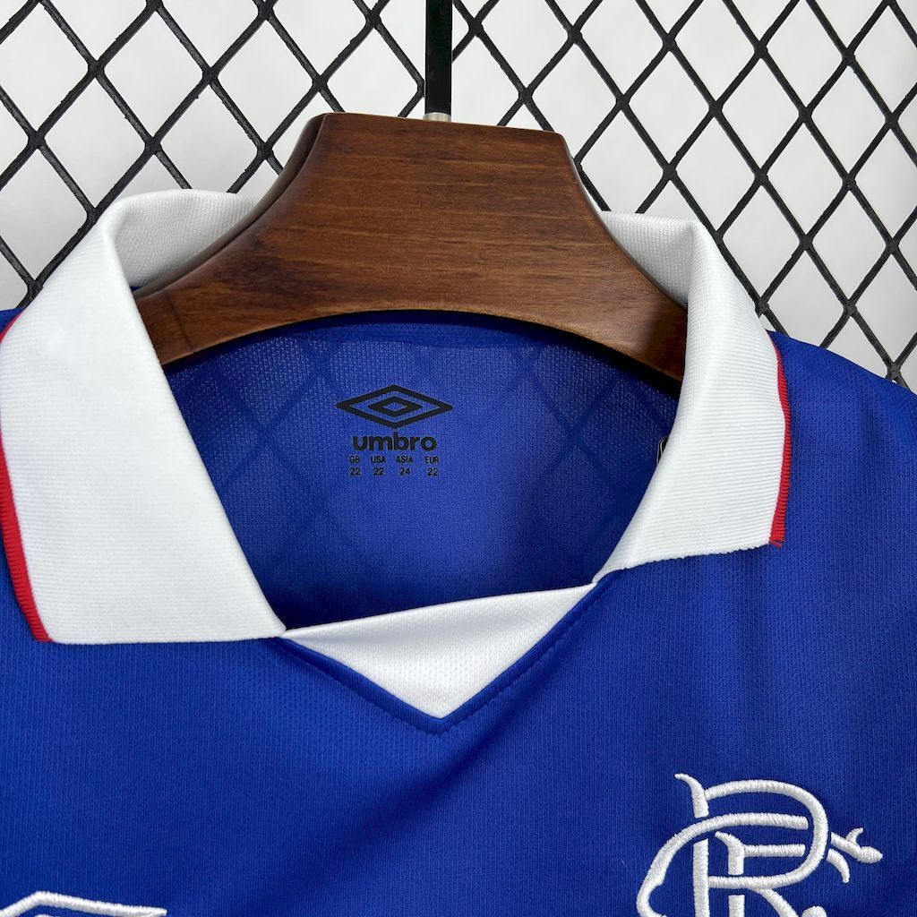 Rangers 2025/26 Home Kids Kit8