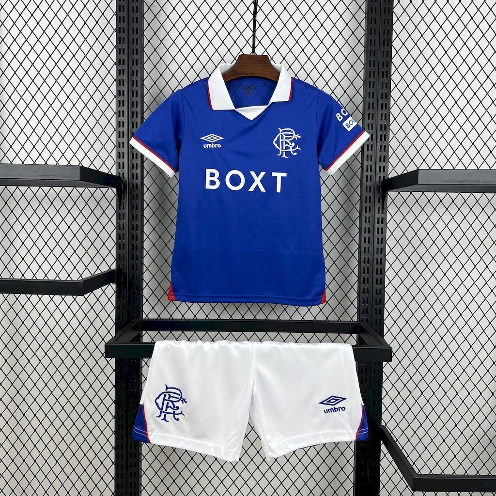 Rangers 2025/26 Home Kids Kit8