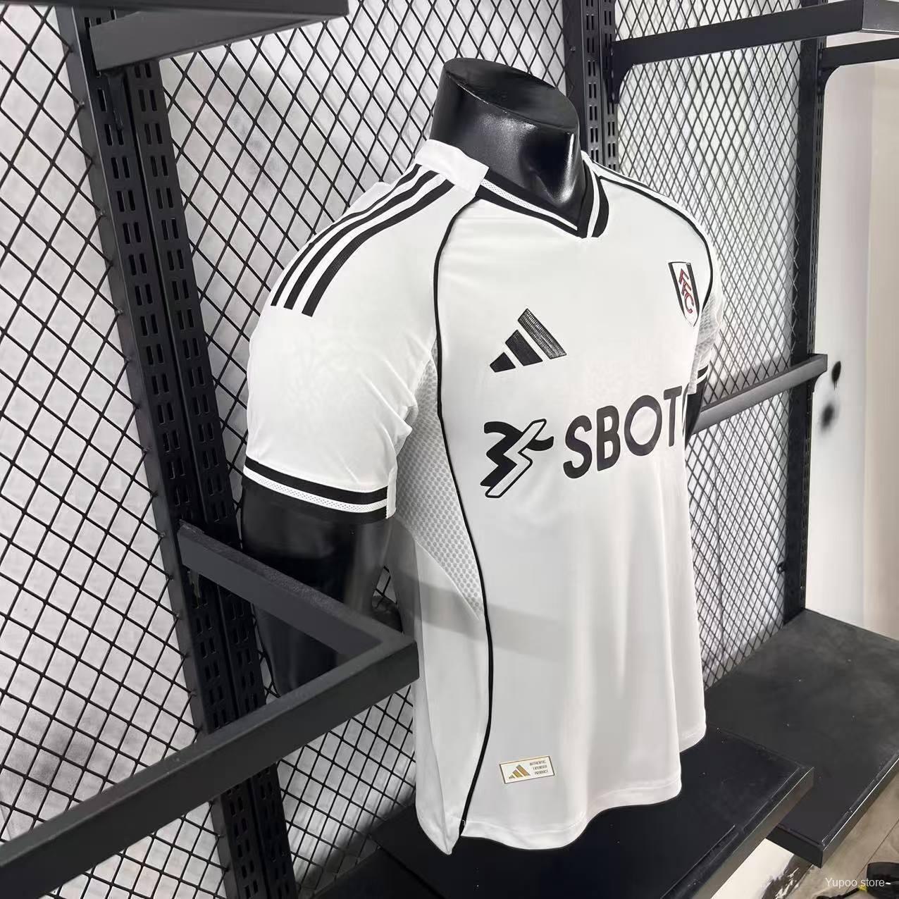 25/26 Player Version Fulham Home Jersey92025-09-06