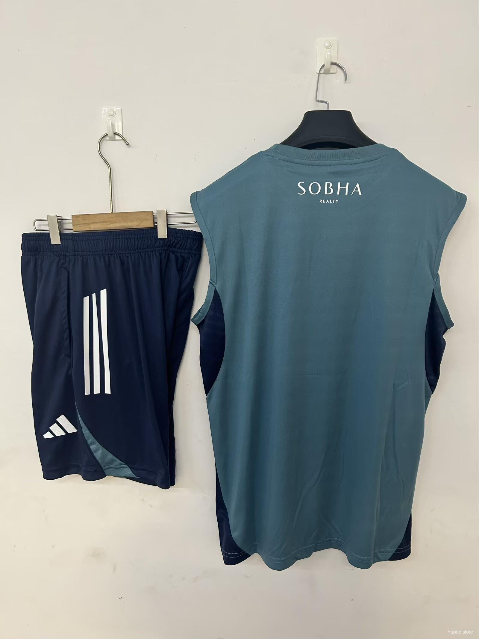 25/26 Arsenal Vest Jersey Navy Blue+ Shorts22025-09-26