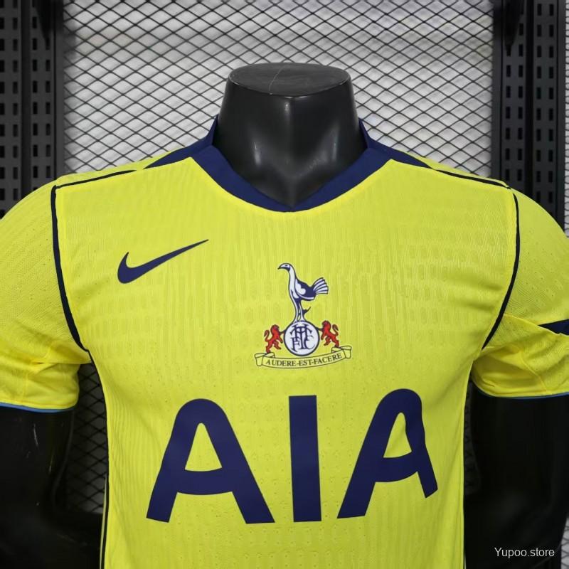 Player Version 25/26 Tottenham Hotspur Third Yellow Jersey102025-09-28