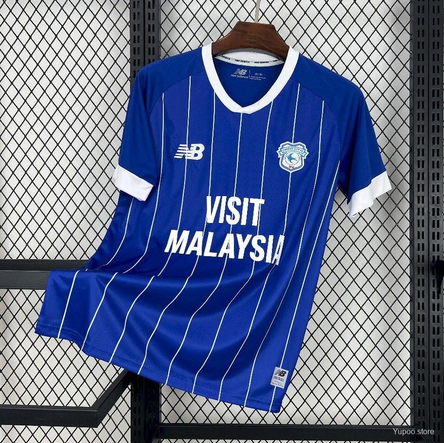 25/26 Cardiff City Home Jersey92025-07-28