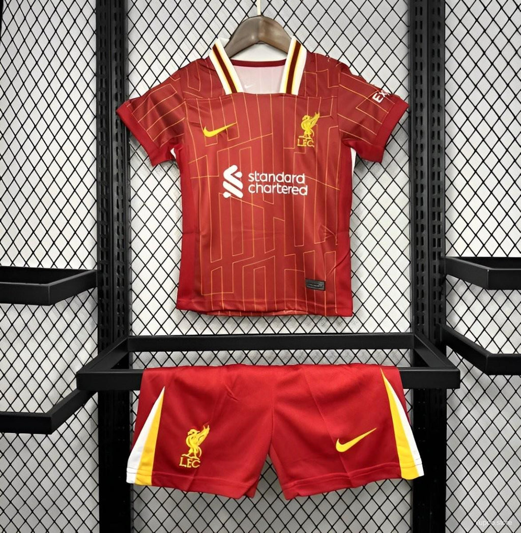 24/25 Kids Liverpool Home Jersey With Champion Printing22025-05-27