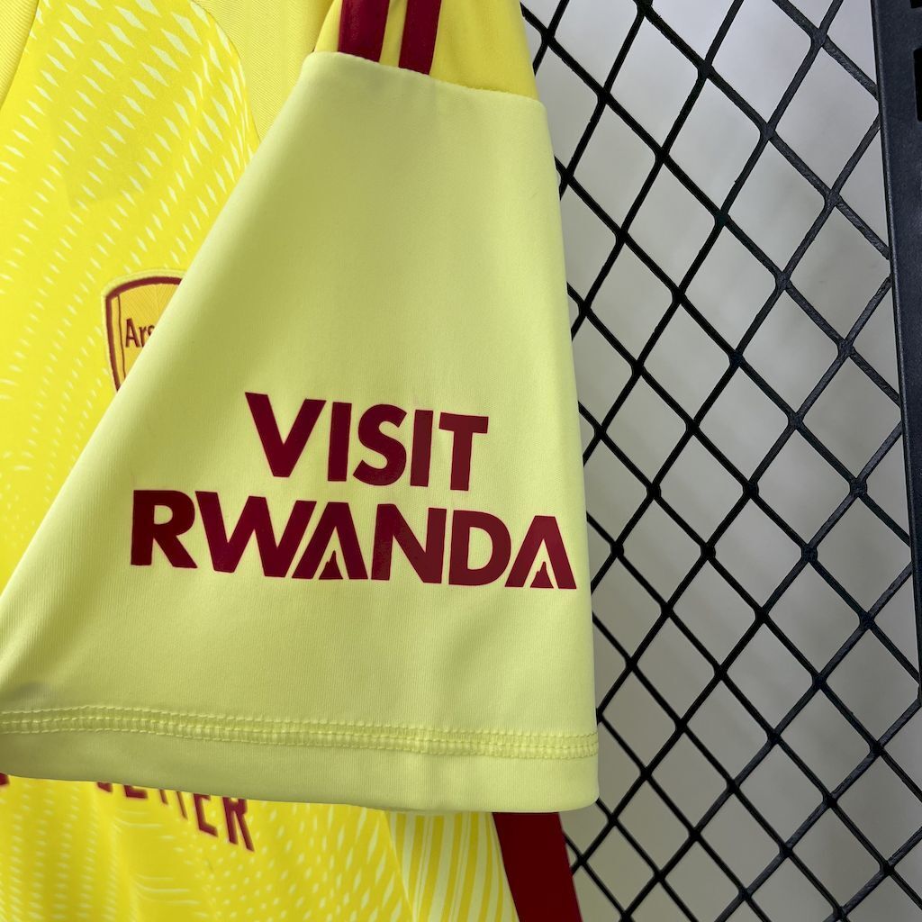 Arsenal 2025/26 Yellow goalkeeper Jersey8