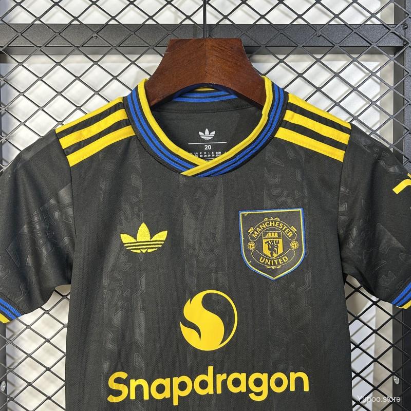25/26 Kids Manchester United THIRD Size 16-28 Jersey112025-06-16
