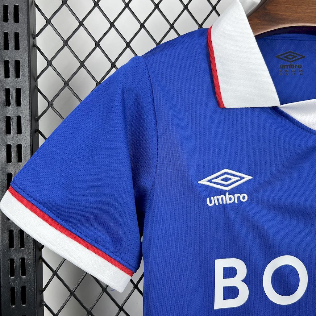 Rangers 2025/26 Home Kids Kit8