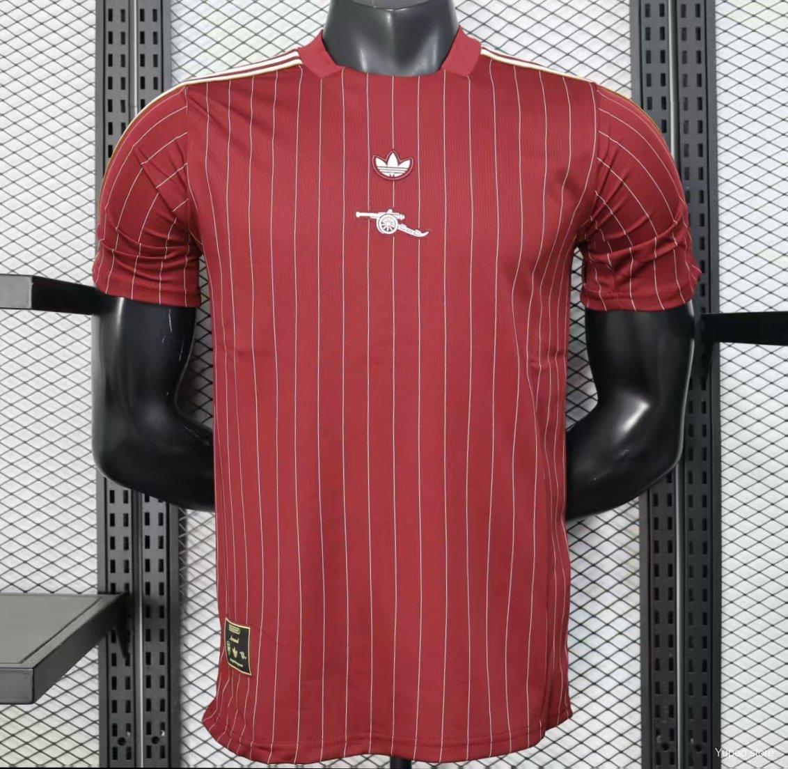 Player Version 25/26 Arsenal Wine Casual Jersey82025-09-21