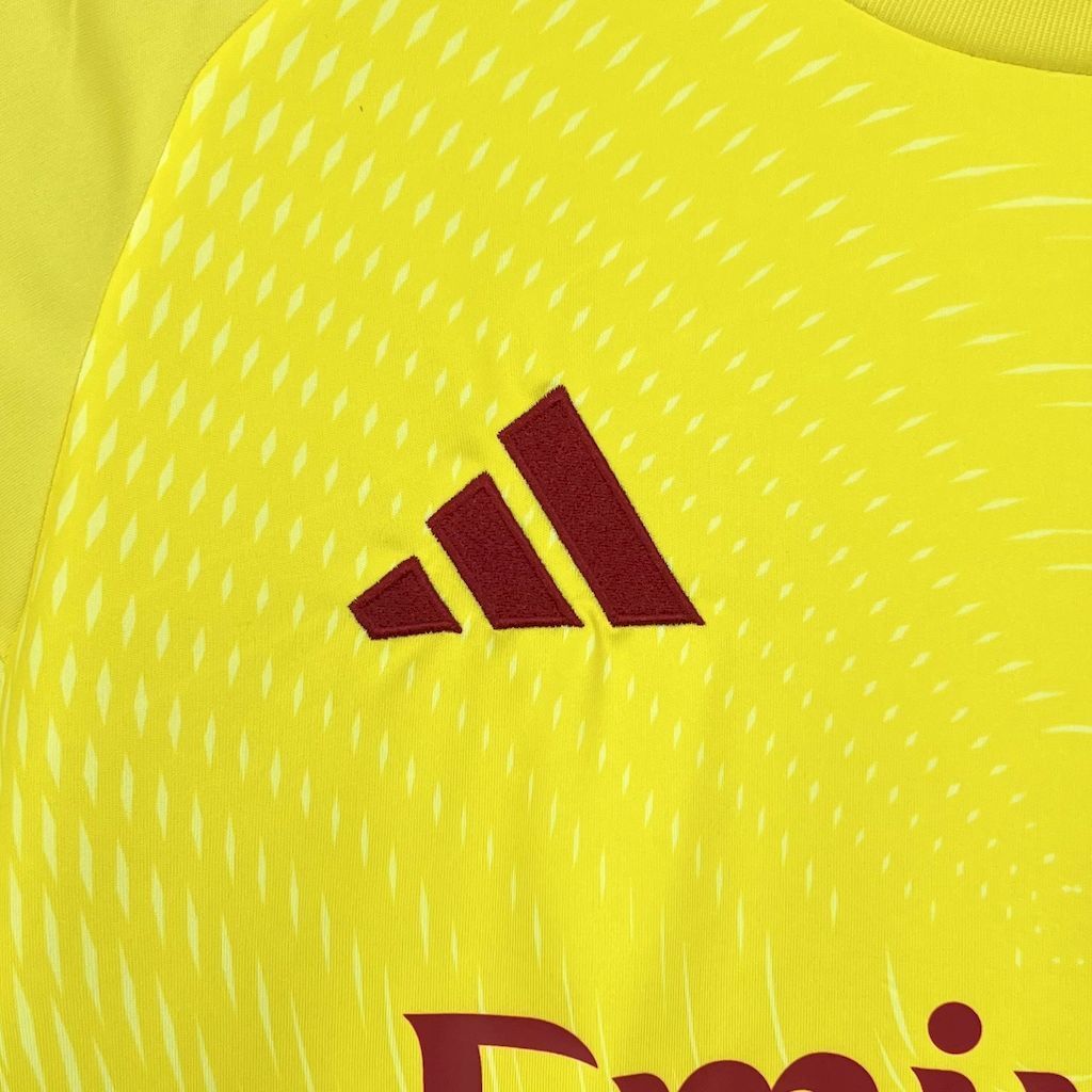 Arsenal 2025/26 Yellow goalkeeper Jersey8