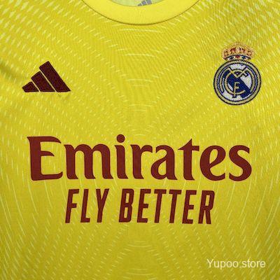 2025/26 Kids Real Madrid Yellow Goalkeeper Kit52025-07-13