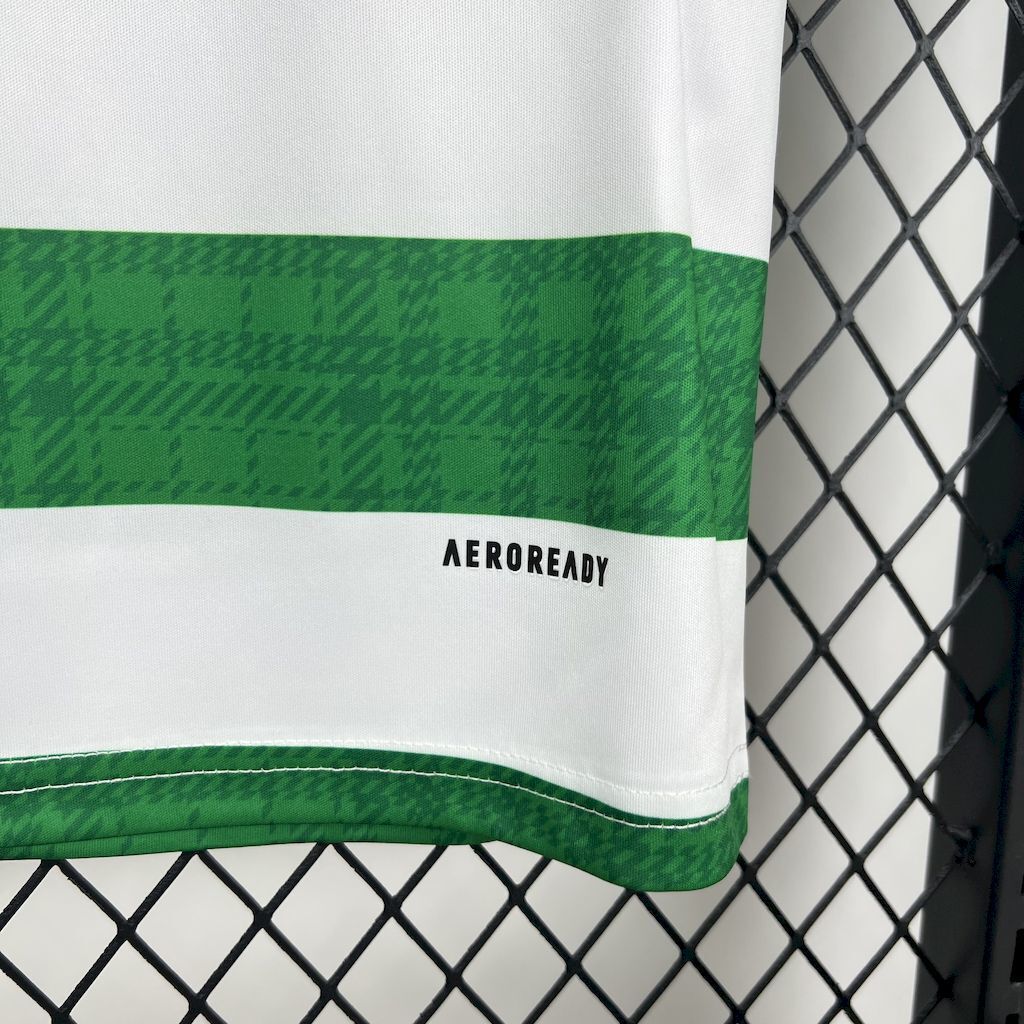 Celtic 2025/26 Home Kids Kit9