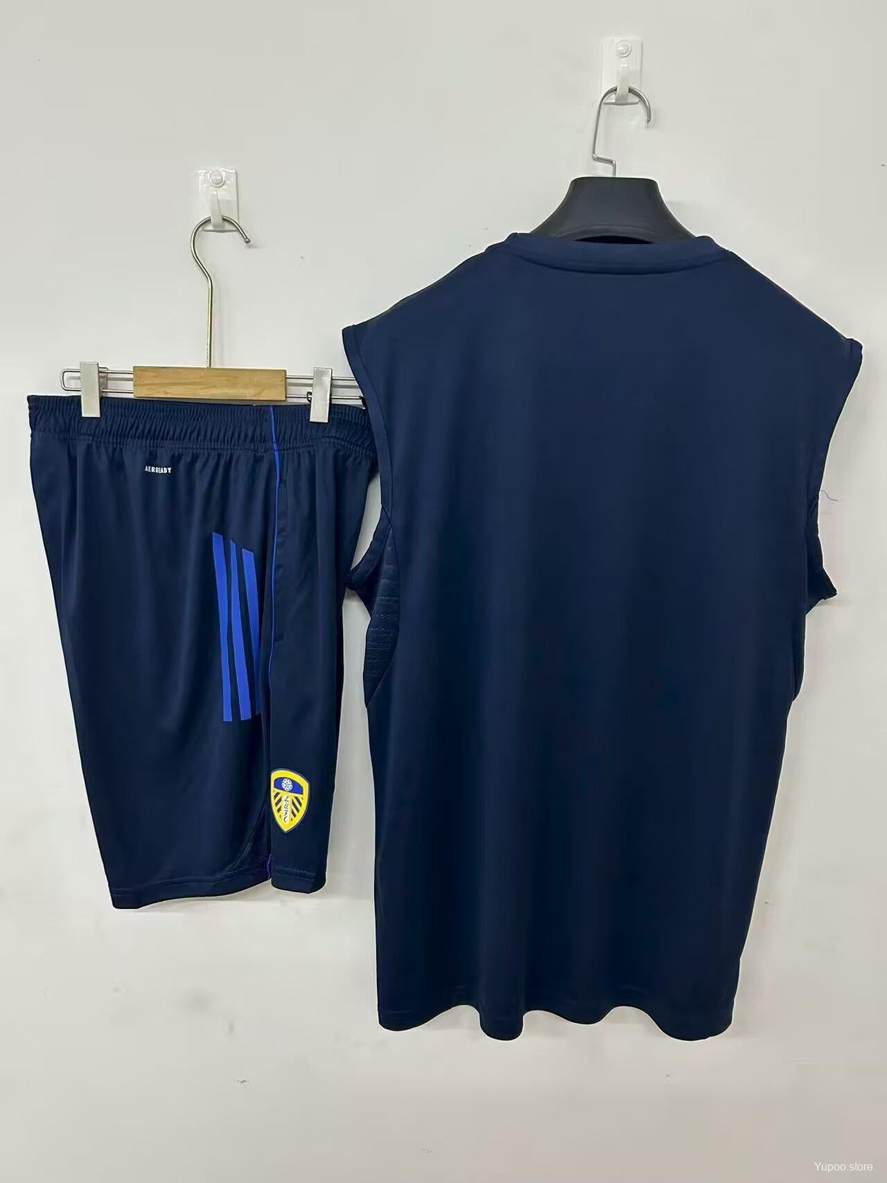 25/26 Leeds United Vest Jersey Royal Blue+ Shorts22025-09-26