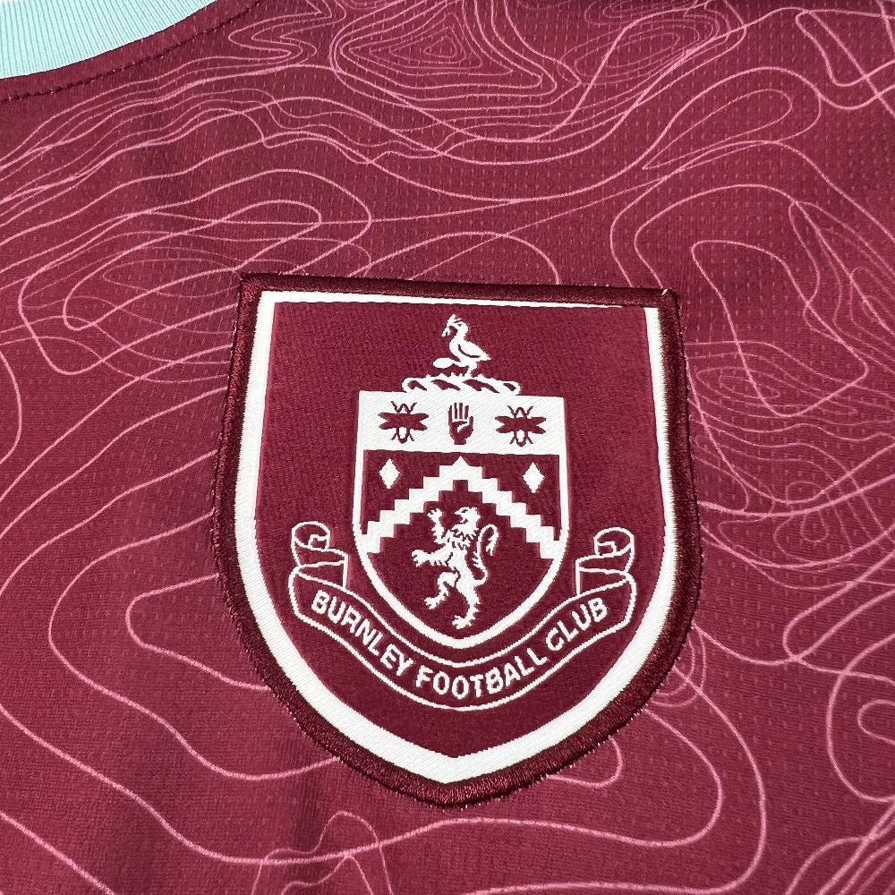 2025/26 Burnley F.C. Home Jersey82025-08-27  S M L XL XXL