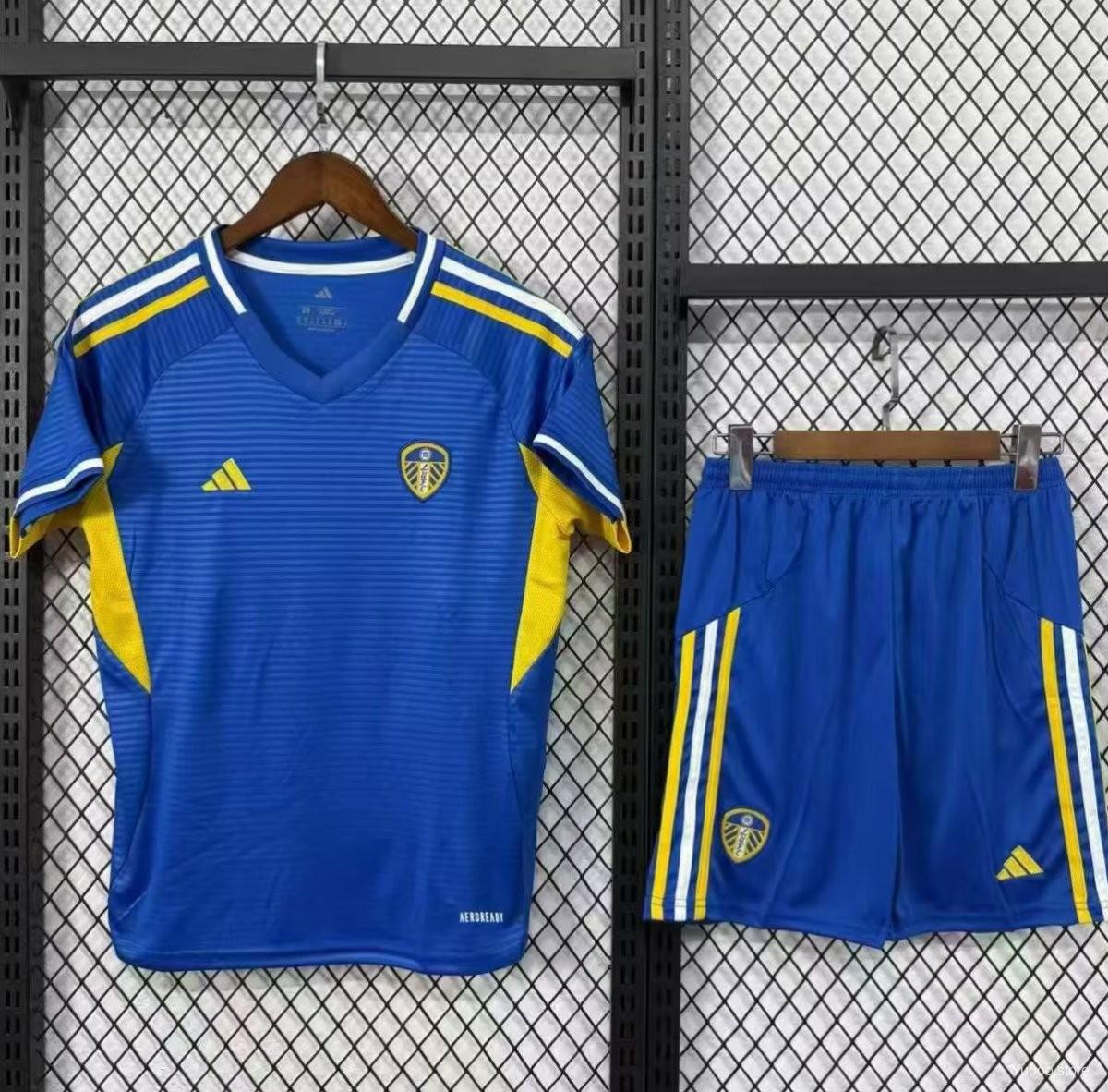 25/26 Kids Leeds United Away Blue Jersey22025-08-12