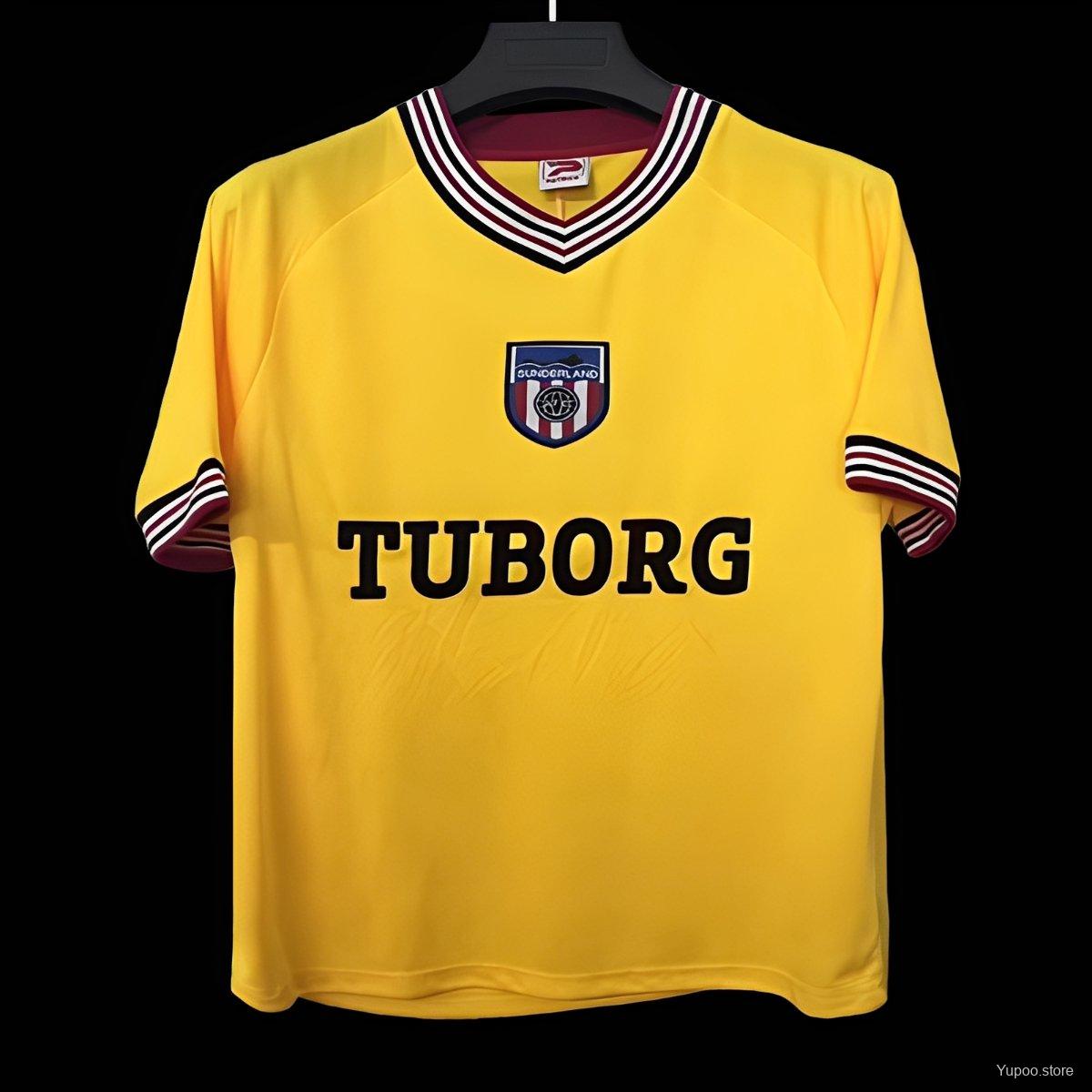Retro 86/87 Sunderland Patrick Third Yellow Jersey52025-09-23