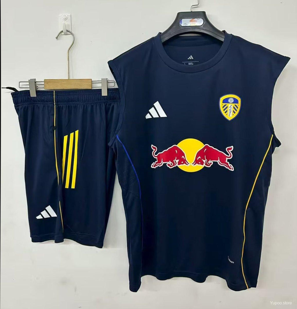 25/26 Leeds United Vest Jersey Royal Blue+ Shorts22025-09-26