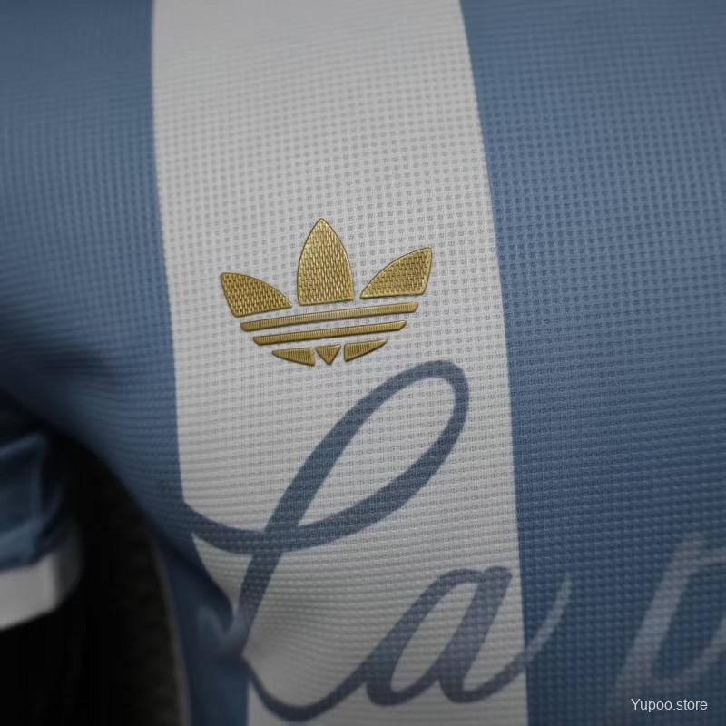 Player Version 2025 Argentina Blue with Messi Celebration Print Jersey92025-06-12