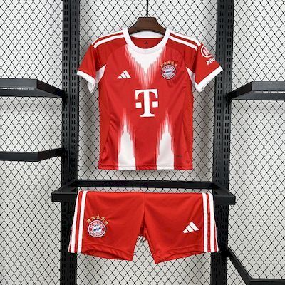 Bayern Munich 2025/26 Home Kids Kit11