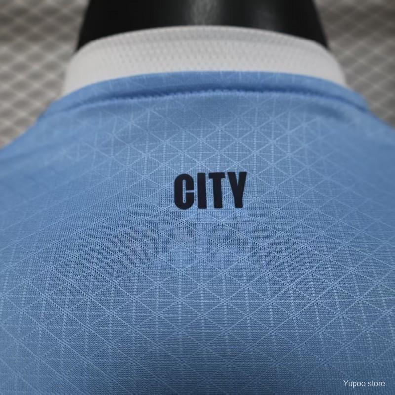 25/26 Kids Manchester City Home Long Sleeve Jersey22025-09-01