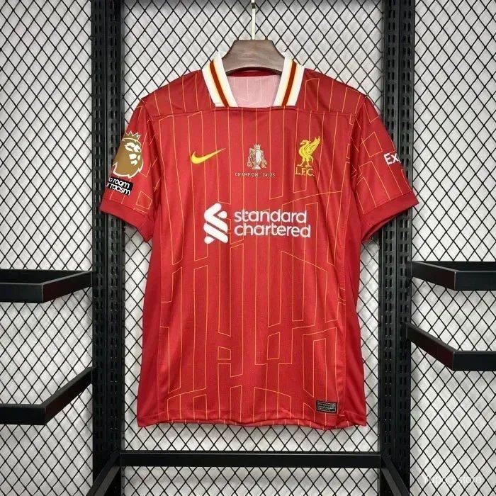 24/25 Liverpool Home Jersey With Champion Printing22025-05-27