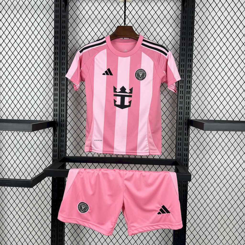 Inter Miami 2025/26 Home Kids Kit5