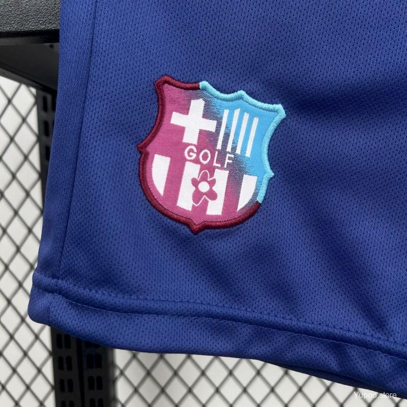 2025/26 Kids Barcelona Flower Special Edition Jersey112025-07-06