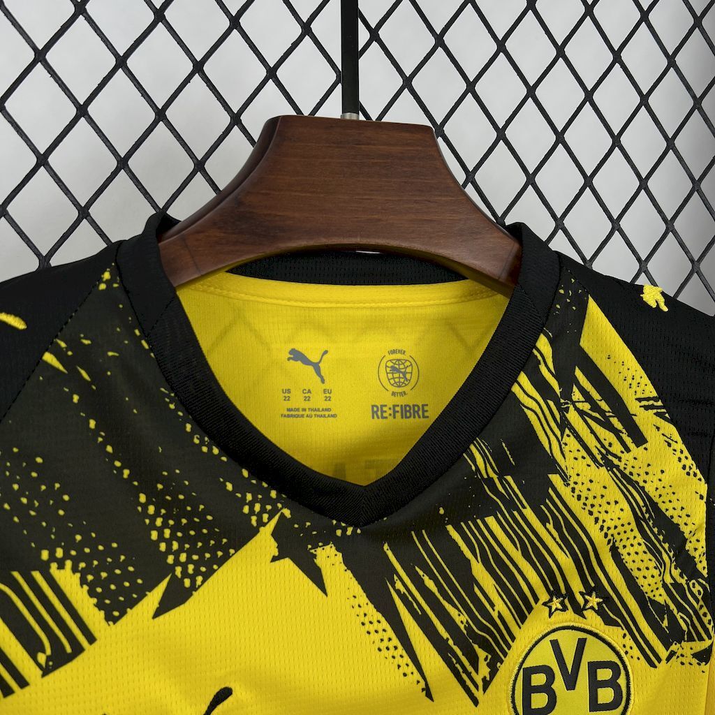 Borussia Dortmund 2025/26 Home Kids Kit8