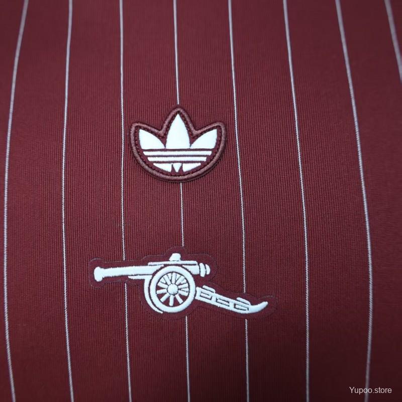 Player Version 25/26 Arsenal Wine Casual Jersey82025-09-21