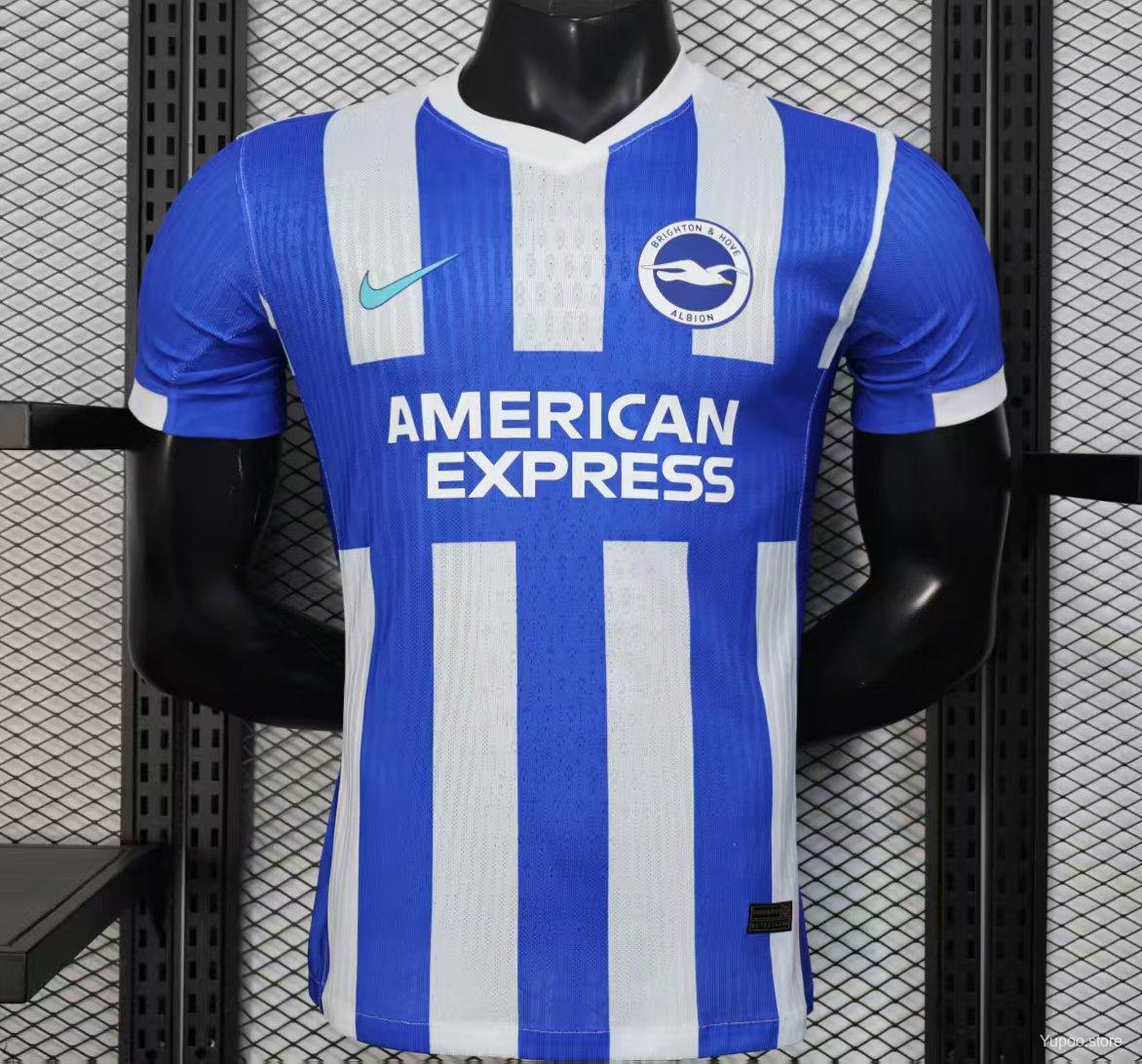 Player Version 25/26 Brighton Hove Albion Home Jersey102025-08-03