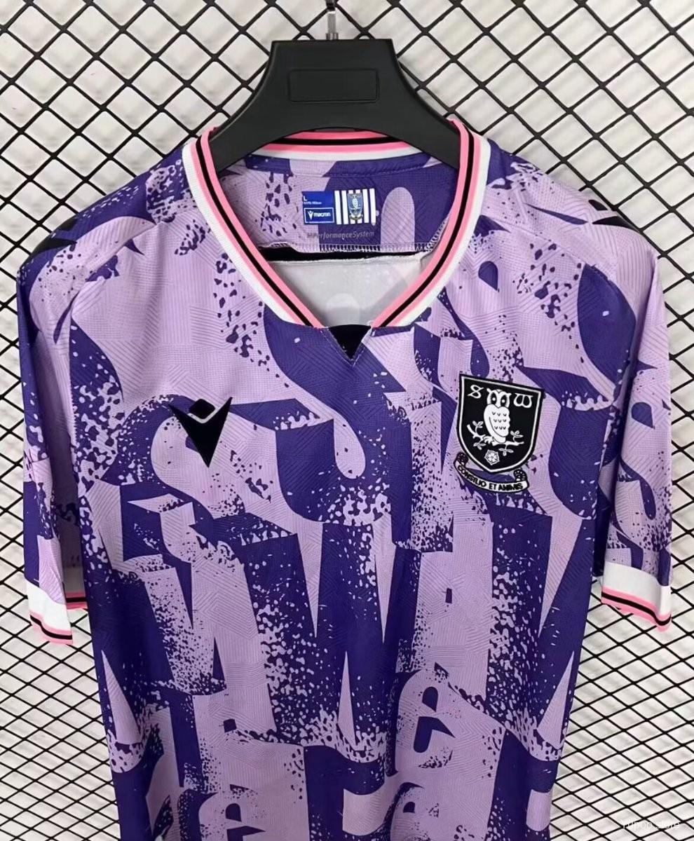 25/26 Sheffield Wednesday Away Purple Jersey42025-08-22